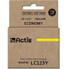 ACTIS Ink (replacement for Brother LC123Y/LC121Y; Standard; 10 ml; yellow) - (KB-123Y)