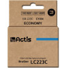 ACTIS ink (replacement for Brother LC223C; Standard; 10 ml; cyan) - (KB-223C)