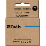 ACTIS ink (replacement for Brother LC223C; Standard; 10 ml; cyan) - (KB-223C)