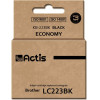 ACTIS ink (replacement for Brother LC223BK; Standard; 16 ml; black) - (KB-223Bk)