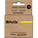 ACTIS ink (replacement for Brother LC223Y; Standard; 10 ml; yellow) - (KB-223Y)
