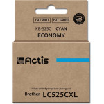 ACTIS Ink (replacement for Brother LC525C; Standard; 15 ml; cyan) - (KB-525C)