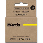 ACTIS Ink (replacement for Brother LC525Y; Standard; 15 ml; yellow) - (KB-525Y)