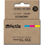 ACTIS Ink (replacement for Canon CL-511; Standard; 12 ml; color: cyan, magenta, yellow) - (KC-511R)