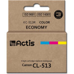 ACTIS Ink (replacement for Canon CL-513; Standard; 15 ml; color: cyan, magenta, yellow) - (KC-513R)