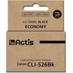 ACTIS Ink (replacement for Canon CLI-526BK; Standard; 10 ml; black) - (KC-526Bk)