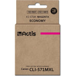 ACTIS Ink (replacement for Canon CLI-571M; Standard; 12 ml; magenta) - (KC-571M)