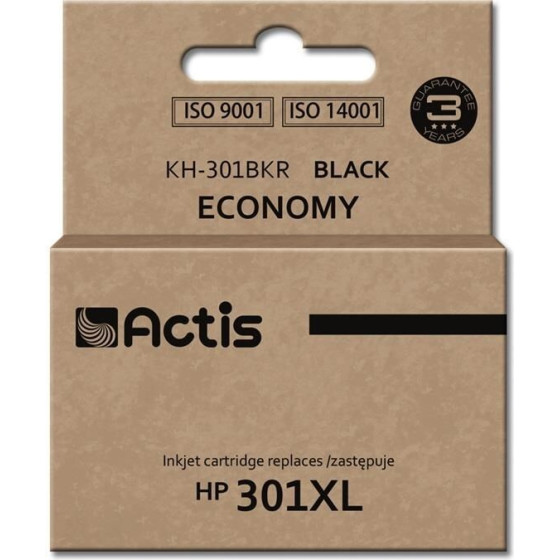 ACTIS ink (replacement for HP 301XL CH563EE; Standard; 20 ml; black) - (KH-301BKR)