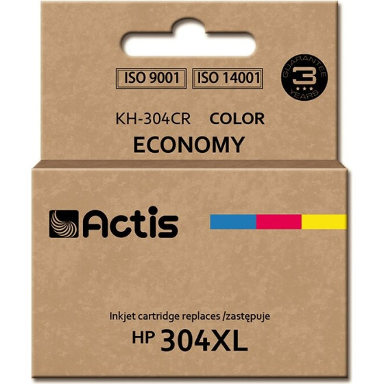 ACTIS ink (replacement for HP 304XL N9K07AE; Premium; 18 ml; color) - (KH-304CR)