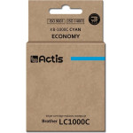 ACTIS Ink (Replacement for Brother LC1000C/LC970C; Standard; 36 ml; cyan) - (KB-1000C)