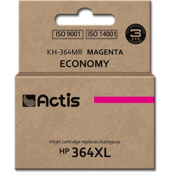 ACTIS Ink (replacement for HP 364XL CB324EE; Standard; 12 ml; magenta) - (KH-364MR)