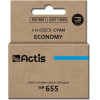 ACTIS ink (replacement for HP 655 CZ110AE; Standard; 12 ml; cyan) - (KH-655CR)
