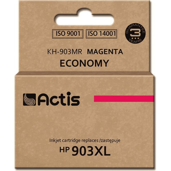 ACTIS ink (replacement for HP 903XL T6M07AE; Standard; 12 ml; magenta) - New Chip - (KH-903MR)