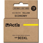 ACTIS ink (replacement for HP 903XL T6M11AE; Standard; 12 ml; yellow) - New Chip - (KH-903YR)