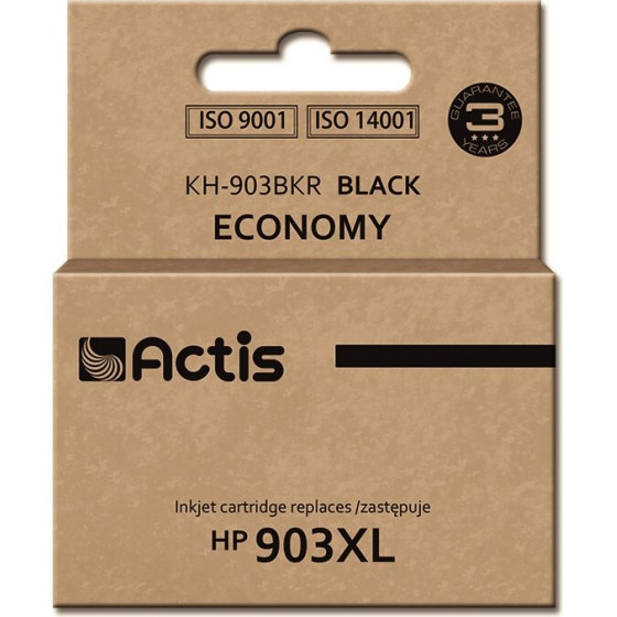 ACTIS Ink (replacement for HP 903XL T6M15AE; Standard; 30 ml; black) - New Chip - (KH-903BKR)