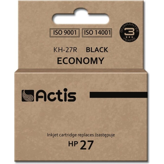 ACTIS Ink (replacement HP 27 C8727A; Standard; 20 ml; black) - (KH-27R)