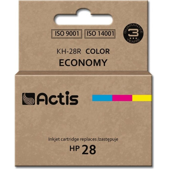 ACTIS Ink (replacement HP 28 C8728A; Standard; 21 ml; color: cyan, magenta, yellow) - (KH-28R)