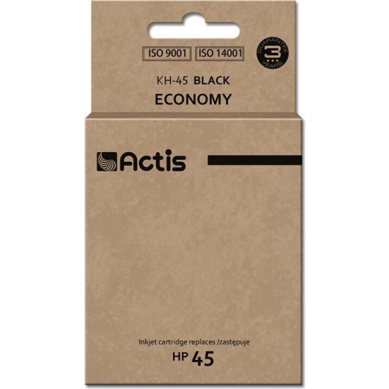 ACTIS Ink (replacement HP 45 51645A; Standard; 44 ml; black) - (KH-45)