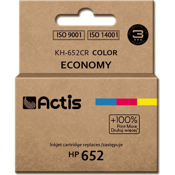 ACTIS Ink (replacement HP 652 F6V24AE; Standard; 15 ml; color) - (KH-652CR)