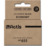 ACTIS Ink (replacement HP 655 CZ109AE; Standard; 20 ml; black) - (KH-655BKR)