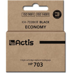 ACTIS Ink (replacement HP 703 CD887AE; Standard; 15 ml; black) - (KH-703BKR)