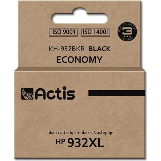 ACTIS Ink (replacement HP 932XL CN053AE; Standard; 30 ml; black) - (KH-932BKR)