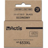 ACTIS Ink Cartridge (replacement for HP 653XL 3YM75AE; Premium; 20ml; 575 pages; black) - (KH-653BKR)