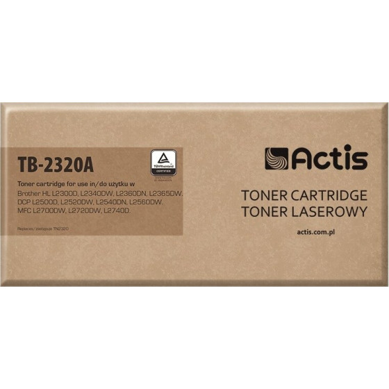 ACTIS Toner (replacement for Brother TN-2320, TN2320; Standard; 2600 pages; black) - (TB-2320A)