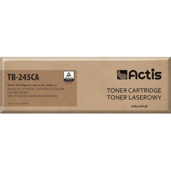 ACTIS Toner (replacement for Brother TN-245C; Standard; 2200 pages; cyan) - (TB-245CA)