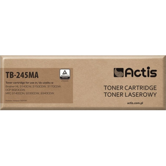 ACTIS Toner (replacement for Brother TN-245M; Standard; 2200 pages; magenta) - (TB-245MA)
