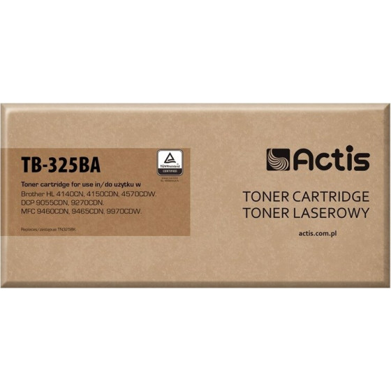 ACTIS Toner (replacement for Brother TN-325BK; Standard; 6000 pages; black) - (TB-325BA)