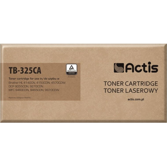 ACTIS Toner (replacement for Brother TN-325C; Standard; 3500 pages; cyan) - (TB-325CA)