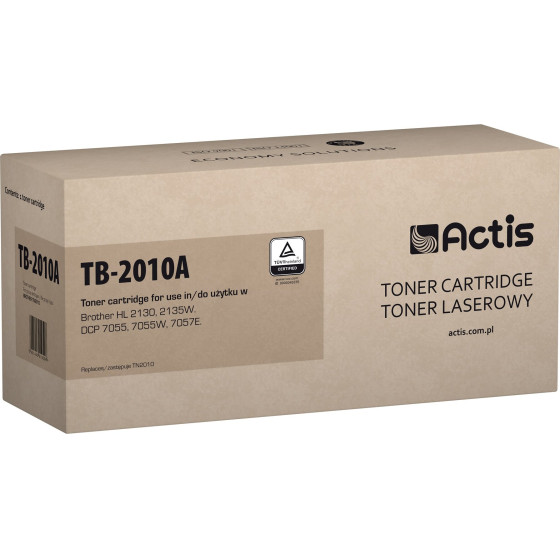 ACTIS Toner (replacement for Brother TN2010; Standard; 1000 pages; black) - (TB-2010A)