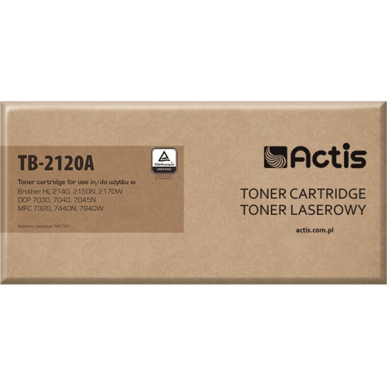 ACTIS Toner (replacement for Brother TN2120; Standard; 2600 pages; black) - (TB-2120A)
