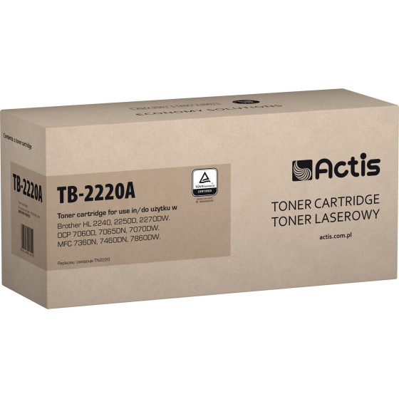 ACTIS Toner (replacement for Brother TN2220; Standard; 2600 pages; black) - (TB-2220A)