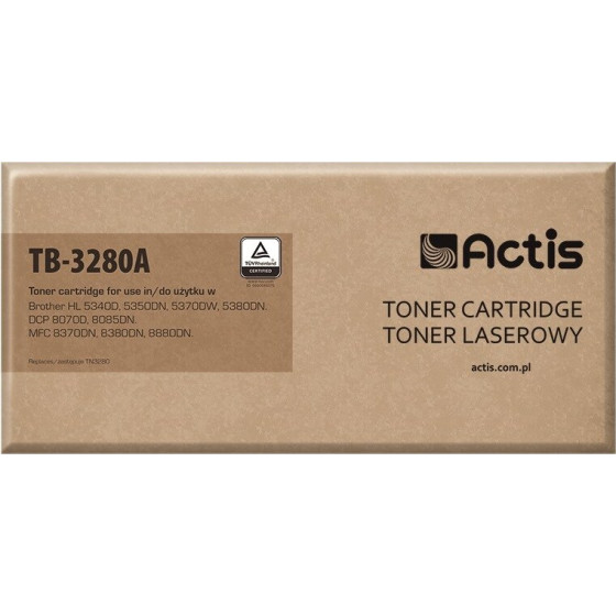 ACTIS Toner (replacement for Brother TN3280; Standard; 8000 pages; black) - (TB-3280A)