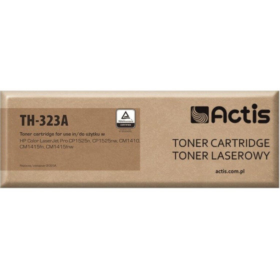 ACTIS Toner (replacement for HP 128A CE323A; Standard; 1300 pages; magenta) - (TH-323A)