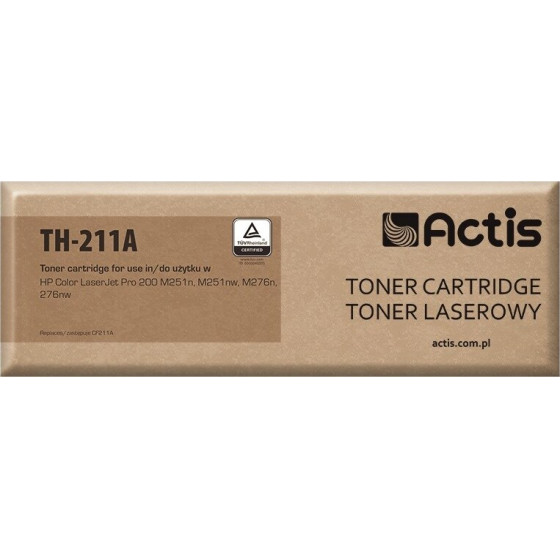 ACTIS Toner (replacement for HP 131A CF211A, Canon CRG-731C; Standard; 1800 pages; cyan) - (TH-211A)