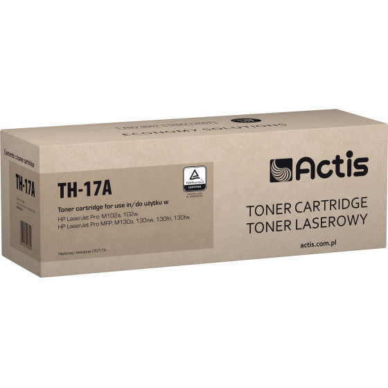 ACTIS toner (replacement for HP 17A CF217A; Standard; 1600 pages; black) - (TH-17A)
