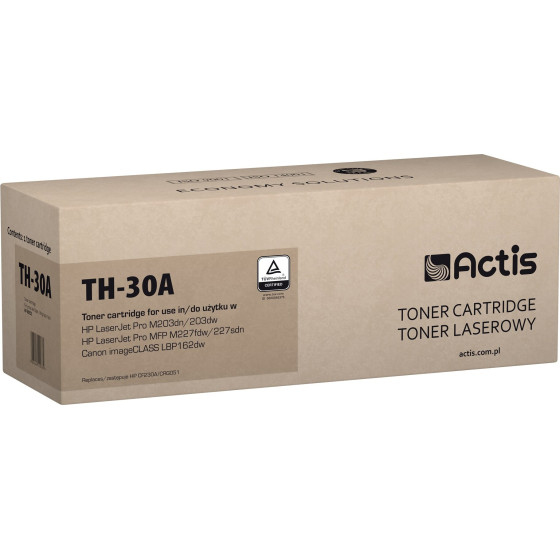 ACTIS toner (replacement for HP 30A CF230A; Standard; 1600 pages; black) - (TH-30A)