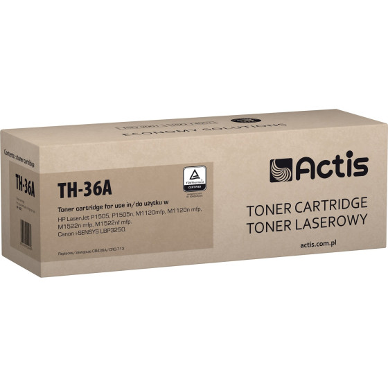 ACTIS Toner (replacement for HP 36A CB436A, Canon CRG-713; Standard; 2000 pages; black) - (TH-36A)