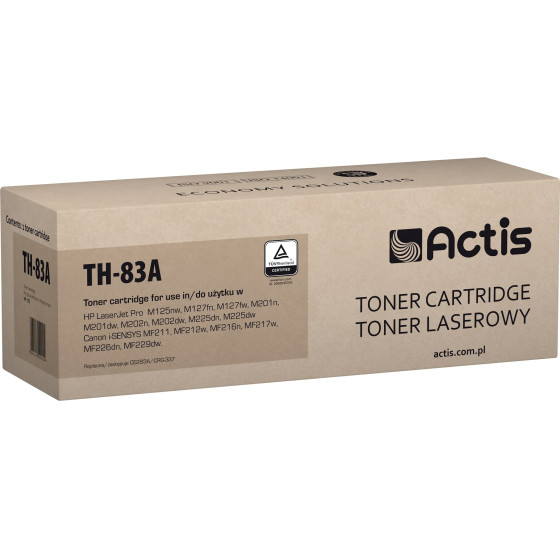 ACTIS Toner (replacement for HP 83A CF283A, Canon CRG-737; Standard; 1500 pages; black) - (TH-83A)