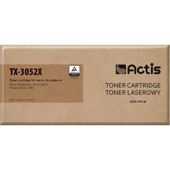 ACTIS toner (replacement for Xerox 106R02778; Standard; 3000 pages; black) - (TX-3052X)