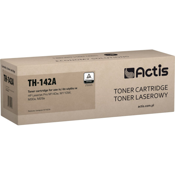 ACTIS Toner (replacement HP 142A HP142A W1420A, Standard; 950 pages; Black) - (TH-142A)