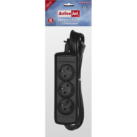 Activejet 3GNU-1,5M-C power strip with cord - (3GNU - 1,5M - C)