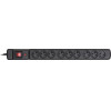 Activejet ACJ black power strip with cord - (COMBO 9GN 3M)