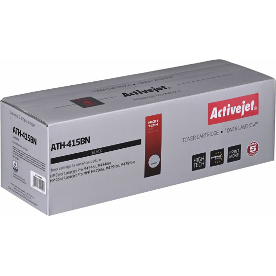 Activejet ATH-415BN Toner (replacement for HP 415A W2030A; Supreme; 2,400 pages; black) with chip - (ATH-415BN CHIP)