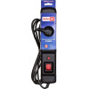 Activejet black power strip with cord - (COMBO 3GN 3M)