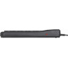 Activejet black power strip with cord ACJ COMBO 5G 1,5M/BEZP.AUTO/CZ - (ACP-5GN 1,5M CZ)