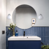 Activejet Classic single wall lamp - IRMA nickel E27 for the living room - (AJE-IRMA 1P)